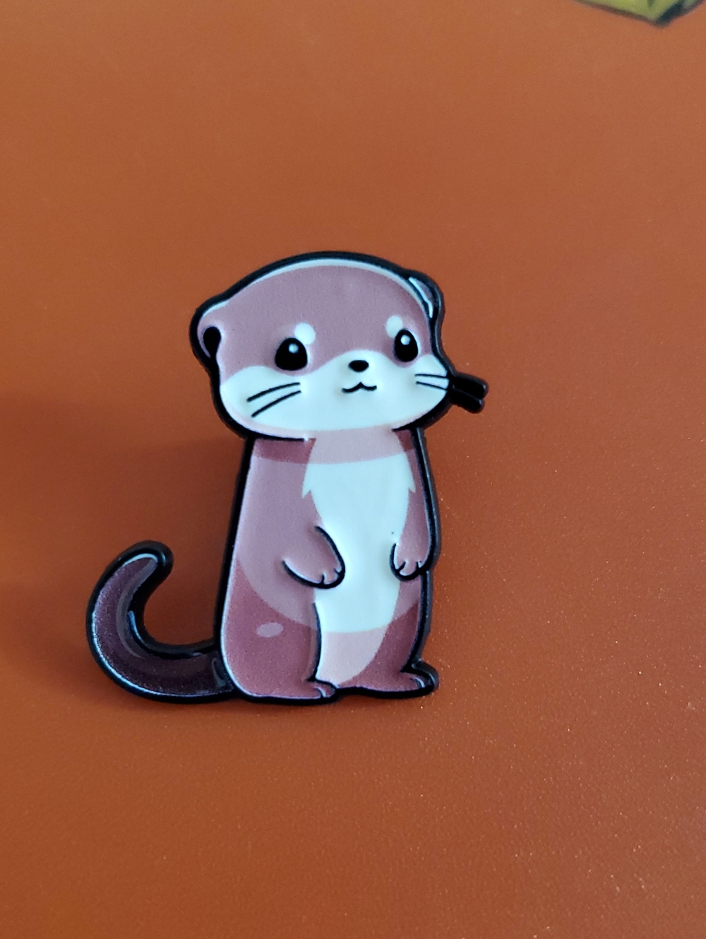 Otter Enamel Pin